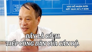 Dit is de weg. Ontvangst van burgers door ambtenaren.