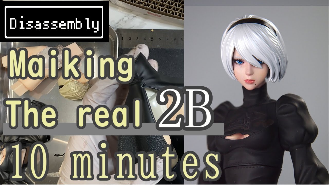 NieR: Automata │2B figure with realistic finish