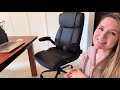 Leather High-Back Executive Office Chair Review | Ergonomic Comfort for Work