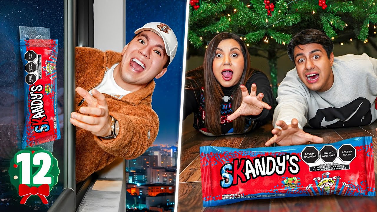 EL QUE ENCUENTRE MÁS DULCES ESCONDIDOS GANA - VLOGMAS 12