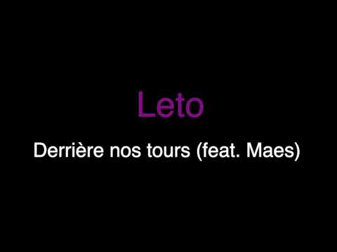 BASS BOOSTED Leto Derrière Nos Tours Feat Maes Écouteurs Recommandés