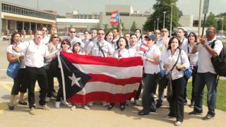 Walmart Puerto Rico Associates Do the Walmart Cheer