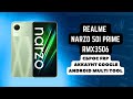 Realme Narzo 50i Prime (RMX3506). FRP! Сброс пароля экрана блокировки и аккаунта google. AMT