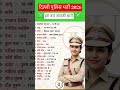 Delhi Police Constable New Vacancy 2026 || Delhi Police Exam From 2026 ||