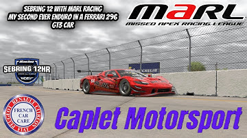 Iracing Specical Event Sebring 12 hour Part 1