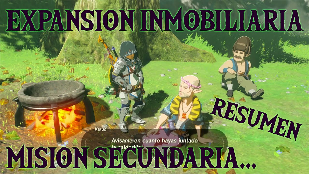 EXPANSIÓN INMOBILIARIA - The legend of zelda Breath of the wild!! - YouTube