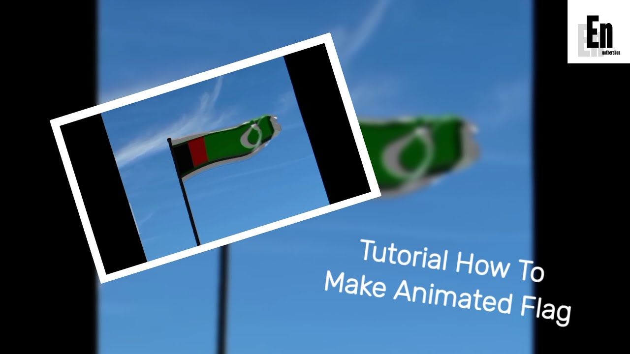 Tutorial How To make Animated flag - YouTube