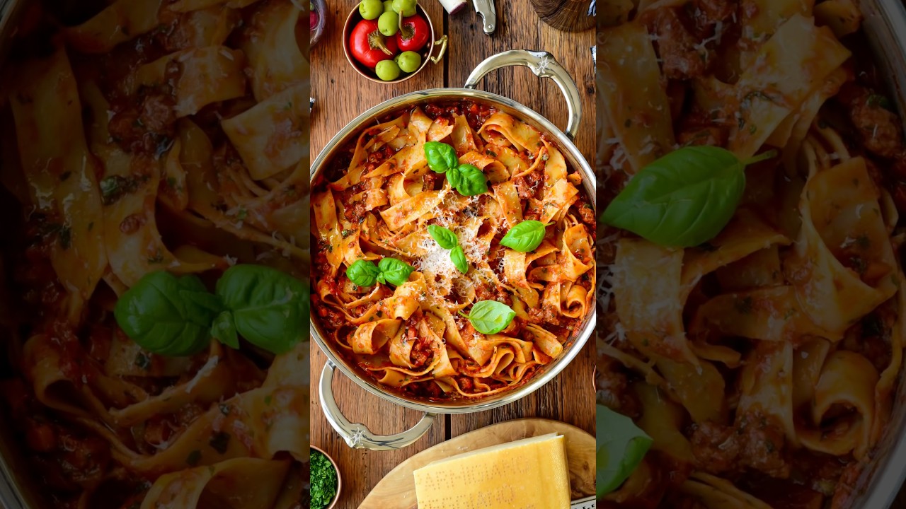 Spicy Italian Sausage Ragù with Pappardelle - Zimmy's Nook Spicy Italian Sausage Ragù with Pappardelle - Zimmy's Nook