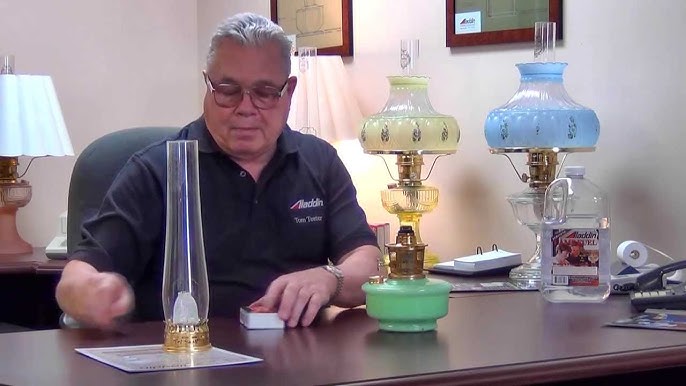 Get the Most Light from Oil Lamps - How To Trim the Wick Oil Lamp