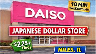 Daiso Walkthrough – Japanese Dollar Store Tour in Niles Illinois | Budget Finds Under $3 (4K POV)
