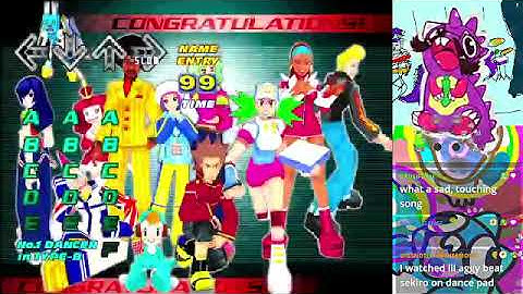 Dance Dance Revolution 5thMIX (PS1) All Base Songs on Expert | Maniac