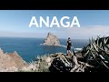 Hiking Anaga National Park. From Chamorga to Roque Bermejo and El Draguillo (Tenerife coastline)