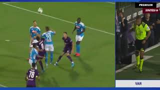 Fiorentina - Napoli 3 a 4 Sky Sport HD
