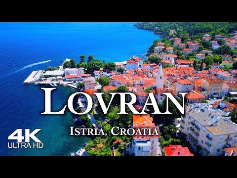 LOVRAN 2023 🇭🇷 4K Drone Aerial | Laurana Croatia Hrvatska