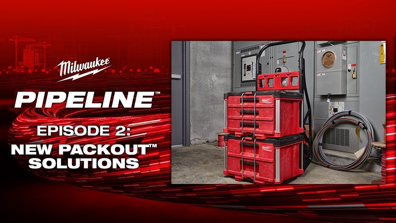 Milwaukee Pipeline New PACKOUT Solutions and Laser Levels YouTube