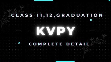 I kvpy I exam I complete_ details I tamil I