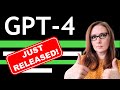 GPT-4 is Here!  A First Look and Summary of the OpenAI Developer Demo | ChatGPT Version 4