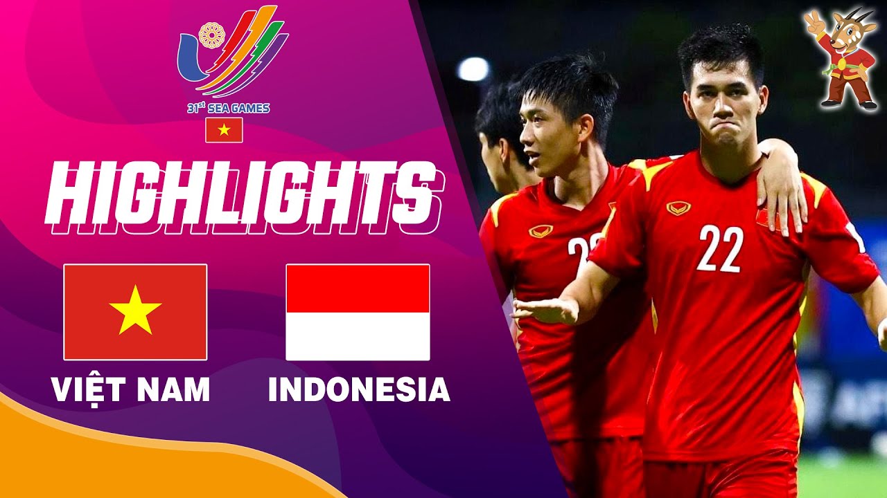 VIỆT NAM – INDONESIA: TIẾN LINH "KHAI SÚNG", ĐẠI THẮNG NGÀY RA QUÂN | SEA GAMES 31