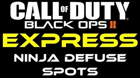 Black Ops 2 - Express Ninja Defuse Spots / Tutorial by Product Shard