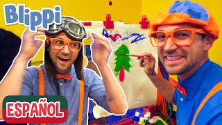 Blippi visita un lugar de juegos (Whiz Kids Playland)  | Aprende con Blippi | Videos Educativos