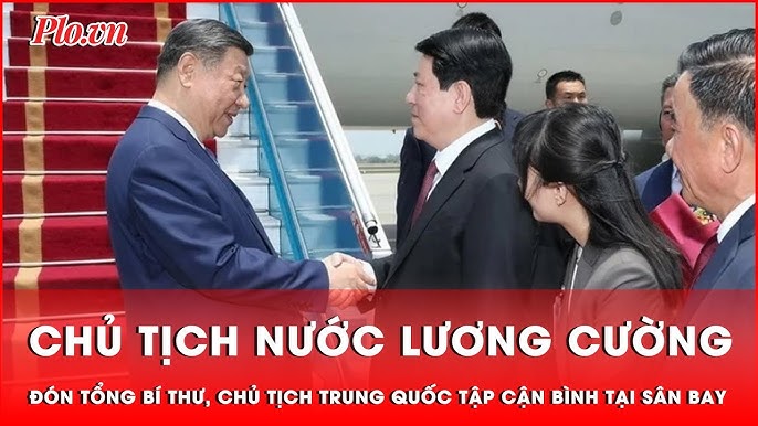 Image hình ảnh hình ảnh Lương Cường - Hình ảnh Chủ tịch nước Lương Cường đón Tổng Bí thư, Chủ tịch Tập ...