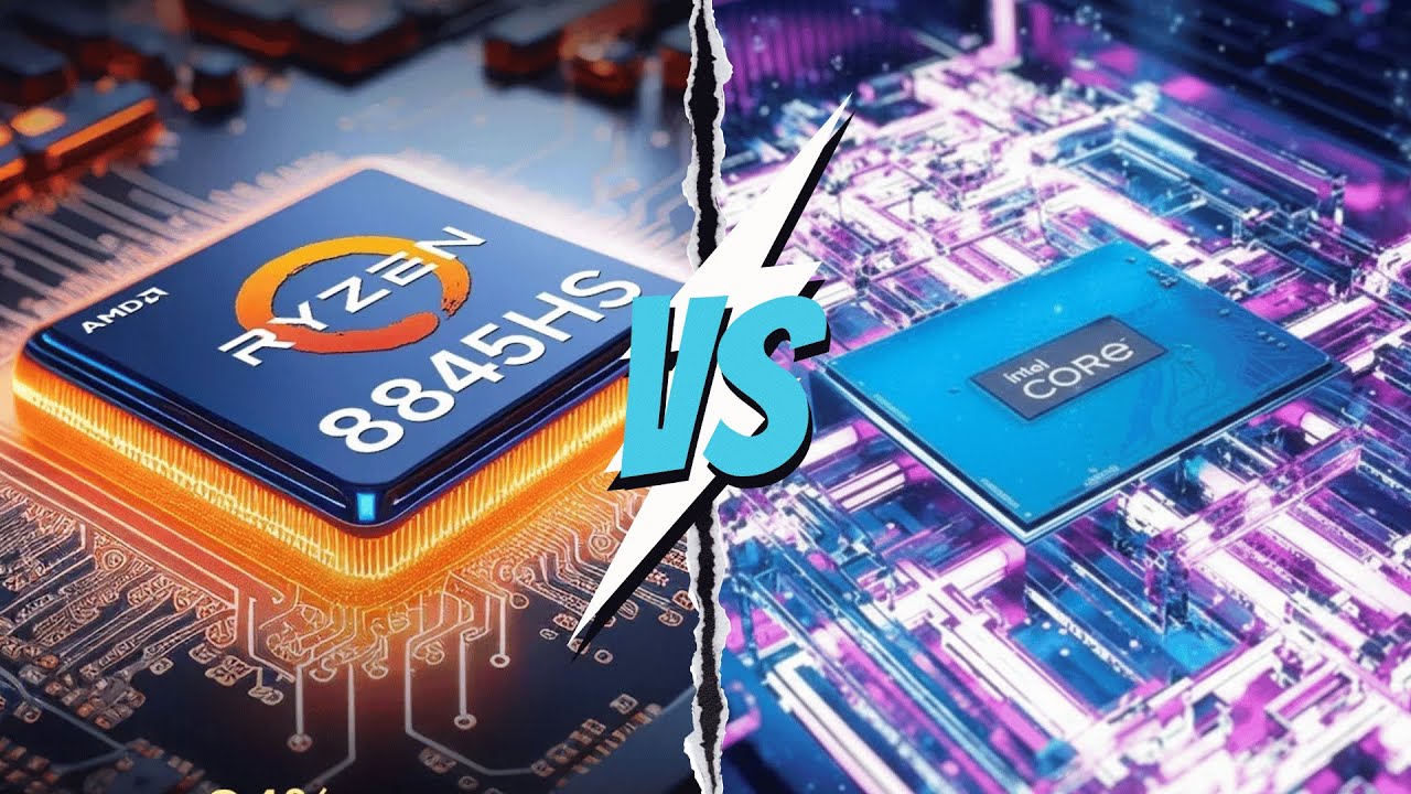 Ryzen 7 8845HS vs i7 14700HX – Laptop CPU Face-Off - YouTube