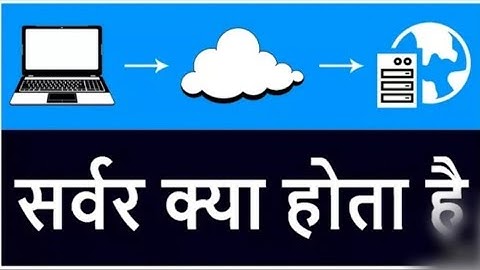 What is SERVER ? l Client server ,Communication Explained hindi l Working of INTERNET using SERVER