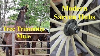 Tree Trimming Mule | Roller Bearing Sarven Hubs | Engels Coach Shop