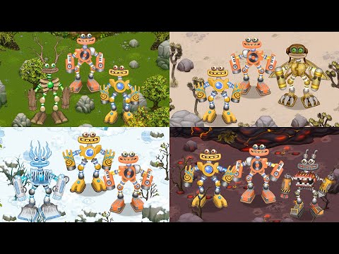 All Wubbox Together on all Islands - YouTube