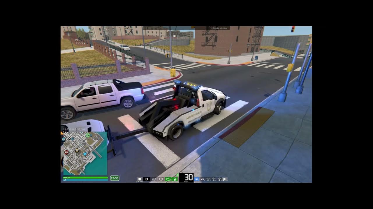 Flashing Lights Tow Truck Patrol On New Map YouTube