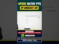 🚀 APSSB CGL/CHSL 2026 Maths by Amarjeet Sir | Complete Preparation Batch