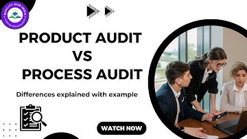 Product Audit Vs Process Audit | Differences explained with example (Hindi)