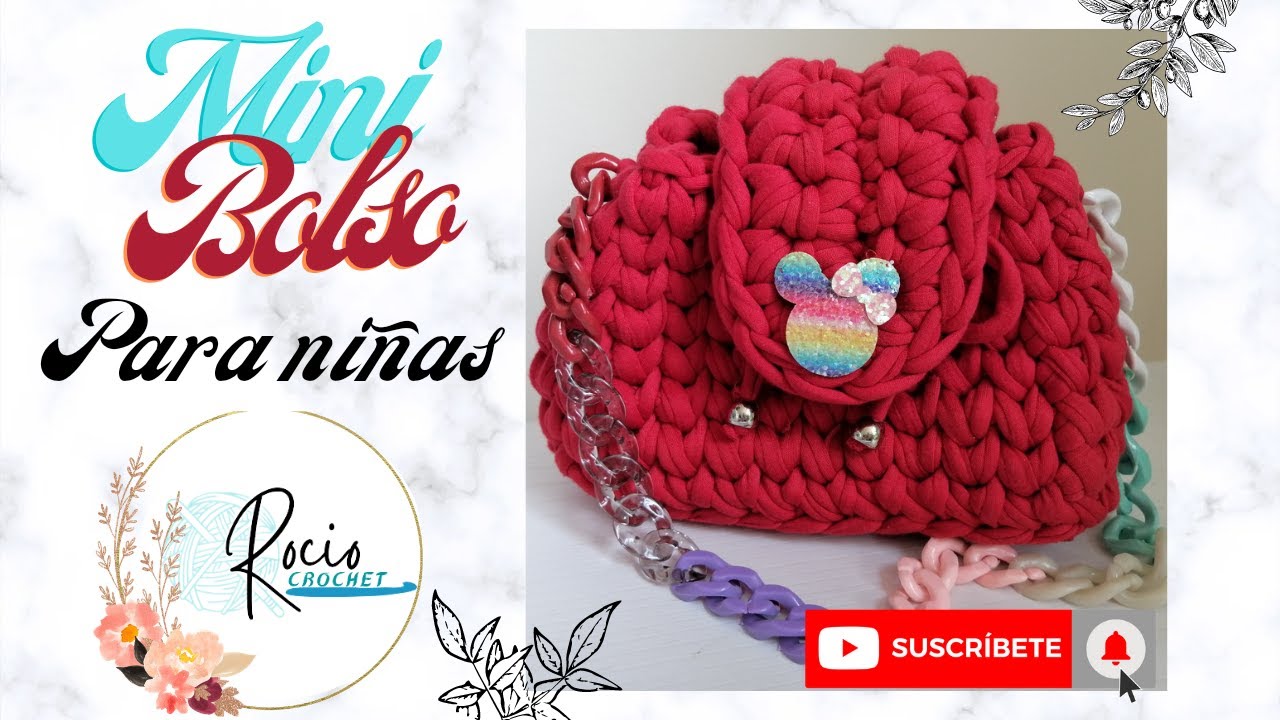 Mini Bolso Para Ni as Rocio Crochet YouTube mini-bolso-para-ni-as-rocio-crochet-youtube