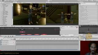 STEM Learning Visual Scripting with Playmaker inside of Unity Video Game Design