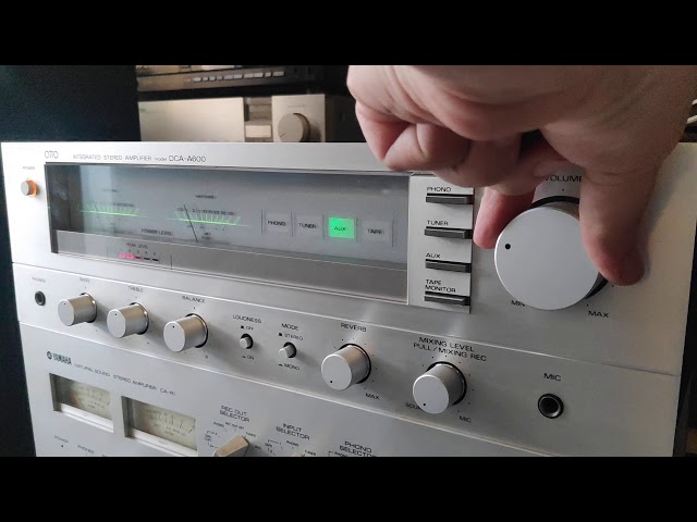 AudioVintage OTTO DCA-A600 アンプ SANYO) OTTO DCA-A 600 - YouTube