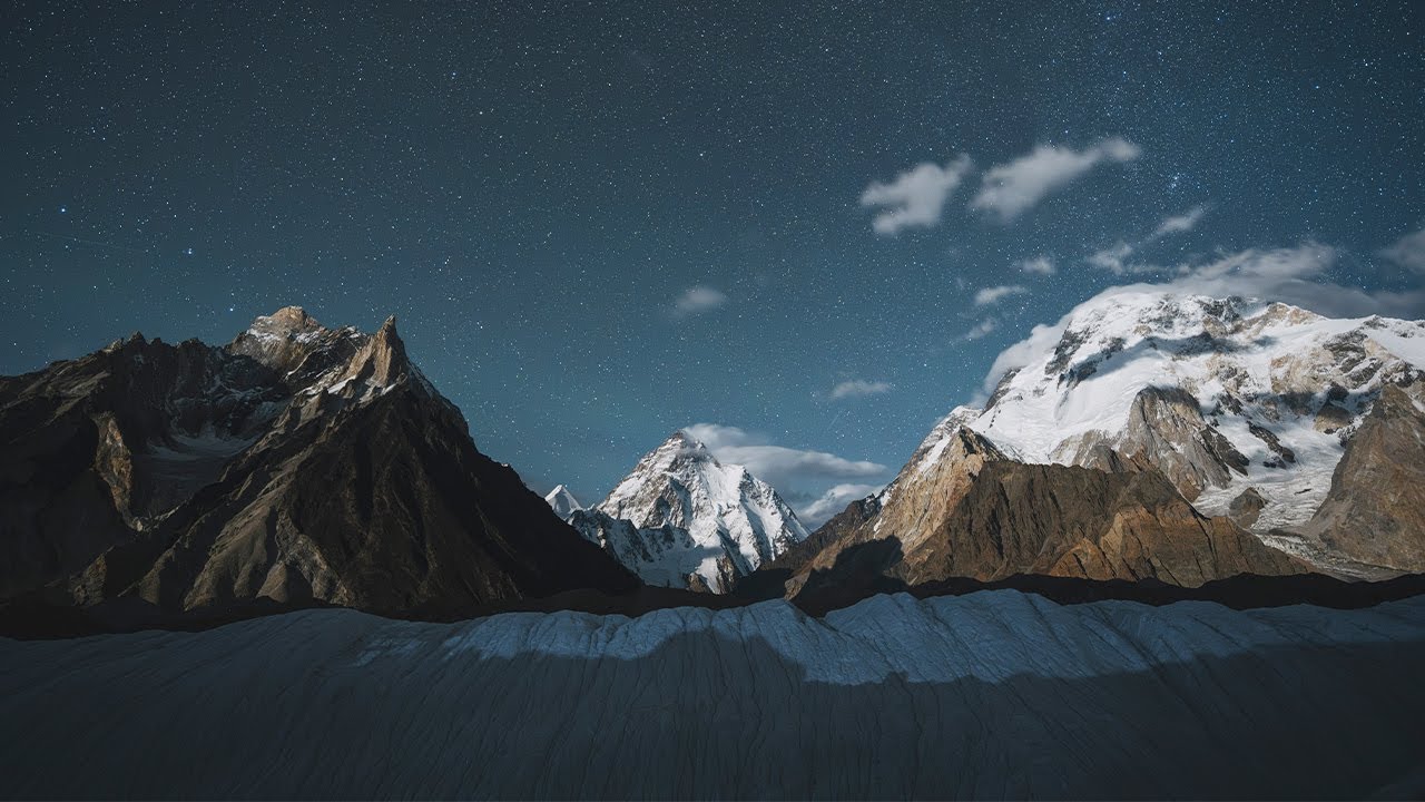 バルトロ氷河トレッキング K2・ブロードピーク、360度のカラコルム