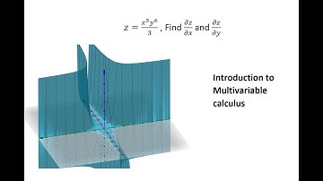 Advance Calculus: Introduction to Partial Derivatives (Part1)