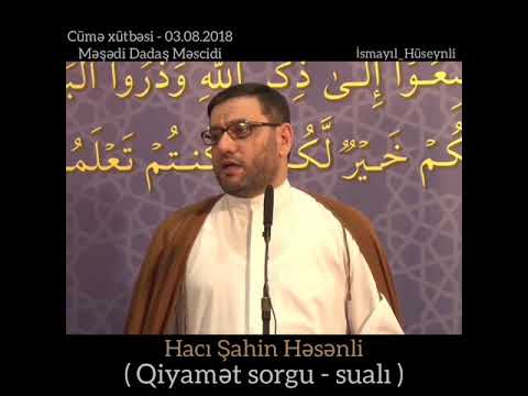 Hacı Şahin Həsənli - Qiyamət sorgu-sualı.  (Vədolunmuş) 2018.