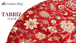Stunning Tabriz Rug with Alabaf Signature 11x14