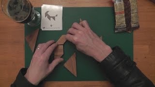 (ASMR) Tangram Puzzle Solving