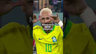 Neymar and Brazil dancing in Qatar | @KiaWorldwideOfficial | #KiaMovemementThatInspires