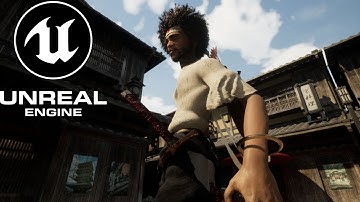 Unreal Engine 5 Afro Samurai Fan Game WIP Gameplay