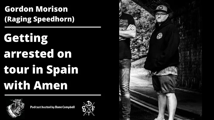 Gordon Morison (Raging Speedhorn) Getting Arrested...