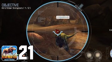 DINO HUNTER: DEADLY SHORE - Gameplay Walkthrough Part 21 [RIFLE SERIES]