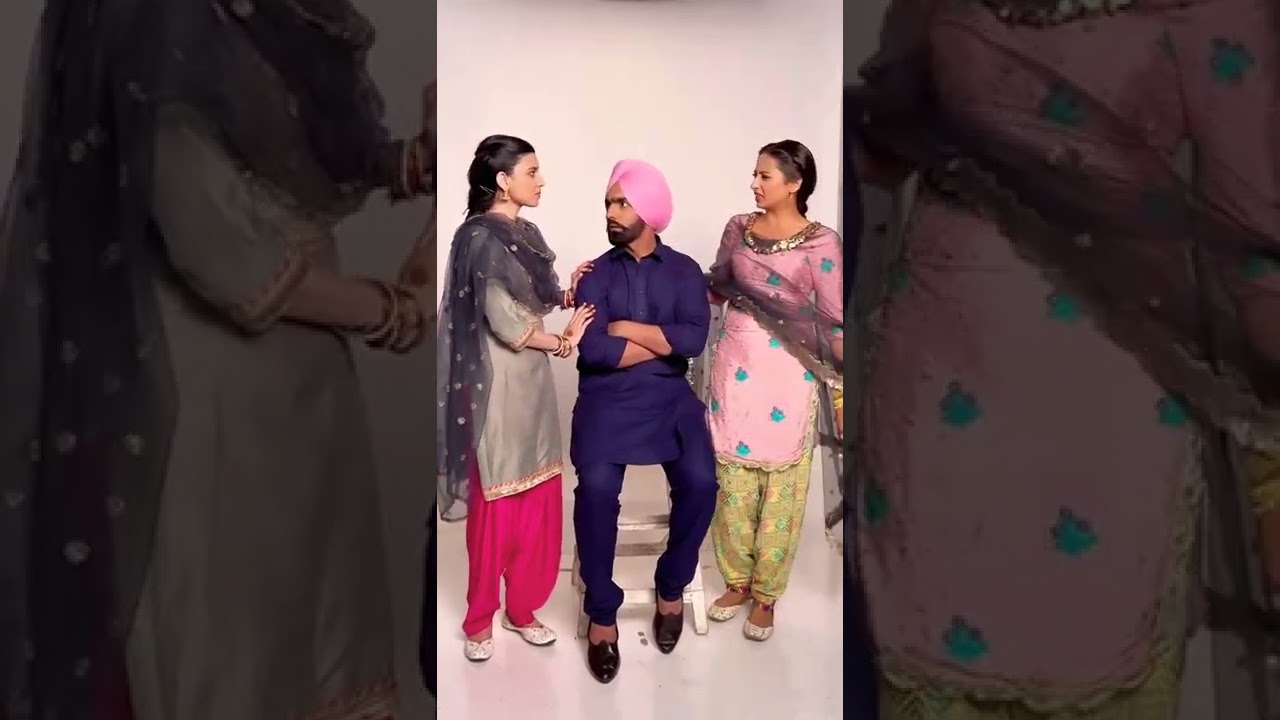 Saunkan Saunkne Ammy Virkaunkan  Sargun Mehta Saunkan  Nimrat Khaira virl#shorts#