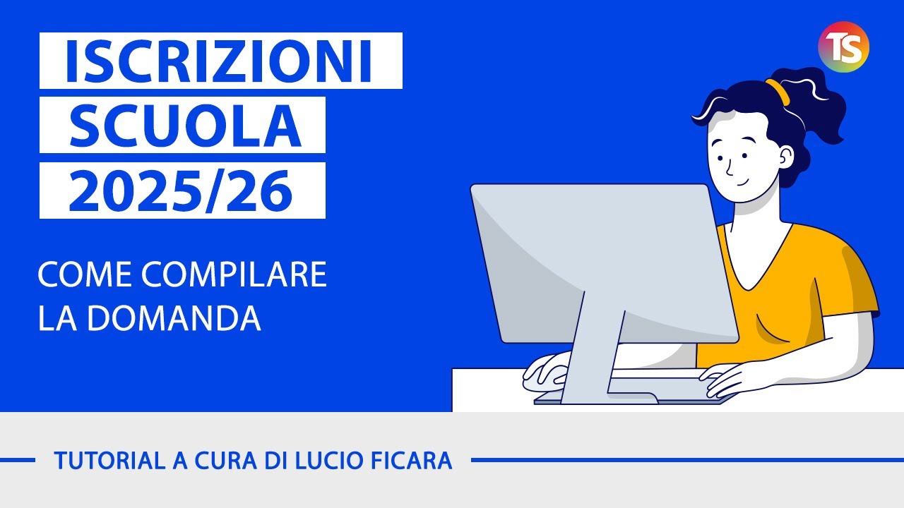 Iscrizione scuola 2025/26, come compilare la domanda  video tutorial