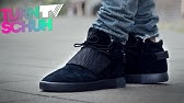 Adidas Tubular Radial Triple Red Review On Feet Youtube