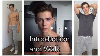 Mario Adrion- Model Introduction And Walk 2016