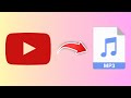 How To Convert YouTube Video To MP3 