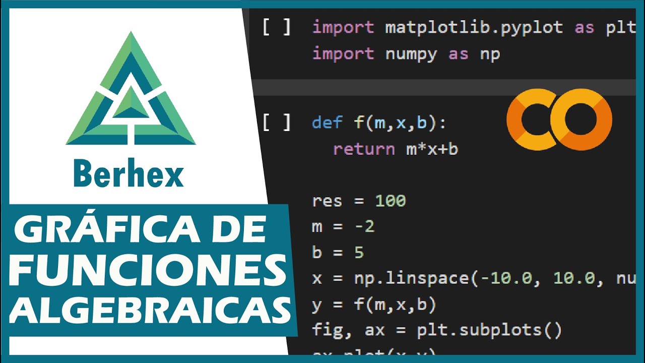 GRÁFICA DE POLINOMIOS EN PYTHON USANDO GOOGLE COLAB - YouTube